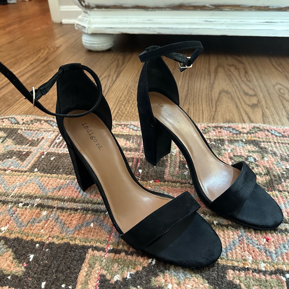 Indigo Road Black Heel